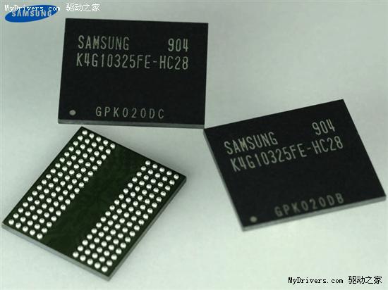 三星宣布量產(chǎn)50nm GDDR5顯存