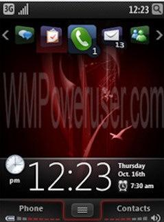 傳Windows Mobile 7屏幕截圖泄露